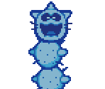 Pokey (Frosty) - Paper Mario