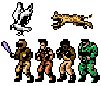 Enemies - Ninja Gaiden Trilogy