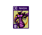 Naga Cards - Monster Rancher Battle Card GB