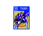 Tiger Cards - Monster Rancher Battle Card GB
