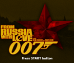 Title Screen - James Bond 007: From Russia With Love