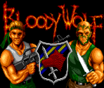 Title Screen - Bloody Wolf