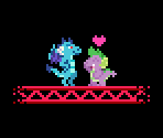 Spike & Ember (Donkey Kong Arcade-Style) - My Little Pony Customs