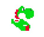 Fat Yoshi (Super Mario Maker-Style) - Yoshi Customs