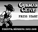 Title Screen - Gunman Clive (Homebrew)