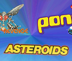 Main Menu - 3 in 1: Asteroids / Yars' Revenge / Pong
