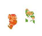 Mario & Luigi - Famicom Mini - Super Mario Bros. 2