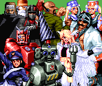 Character Select - Aero Fighters Special