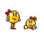 Ms. Pac-Man & Pac-Baby - Pac-Man 2: The New Adventures