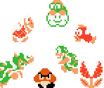 Enemies & Bosses - Famicom Mini - Super Mario Bros. 2