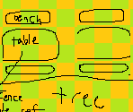 BG Beach Plan - Deltarune