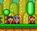 Goomba, Goombario, & Goombella (Super Mario Bros. 1 SNES-Styled) - Paper Mario Customs