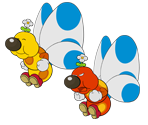 Flutter (Paper Mario-Style, Modern, 2 / 2) - Yoshi Customs