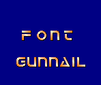 Font - Gunnail