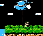 World 4 Map (Contra) - Wai Wai World 2: SOS Parsley Jo (JPN)