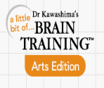 Title Screen - A Little Bit of... Dr. Kawashima’s Brain Training: Arts Edition