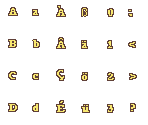 Cutscene Font - Monster House