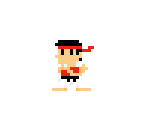 Ryu (Super Mario Maker-Style) - Street Fighter Customs