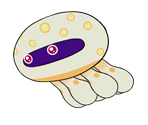 Jumping Blooper (Paper Mario-Style) - Mario Customs