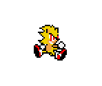 Super Sonic (Fleetway, Sonic Pocket Adventure-Style) - Sonic the Hedgehog Media Customs