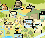 Overworld Map - Guru Logi Champ (JPN)