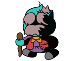 Mayor Dour (Paper Mario-Style) - Paper Mario Customs