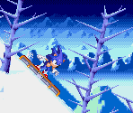 Ice Cap Zone (Snowboarding Section) - Sonic 3 Complete (Hack)