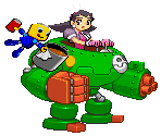 Tron Bonne and Servbot - Marvel vs. Capcom 2
