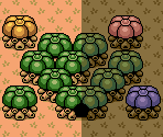 Dark World Trees (Zelda Game Boy-Style) - The Legend of Zelda Customs