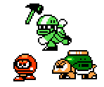 Super Mario Bros 1 Enemies (Mega Man NES-Style) - Mario Customs