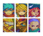 Character Portraits - Breath of Fire 3