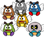 Paragoombas (Paper Mario-Style) - Mario Customs