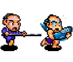 Warlock Zone 1 Field Characters - Legend of the Mystical Ninja / Ganbare Goemon