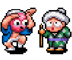 Warlock Zone 2 Field Characters - Legend of the Mystical Ninja / Ganbare Goemon