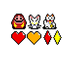 Collectibles & Power Ups - Hopping Mappy (JPN)