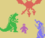 Characters - The Godzilla vs. 3 Major Monsters