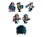 Level 2 Enemies - The Blues Brothers