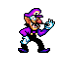 Waluigi (Wario Land 4-Style) - Mario Customs