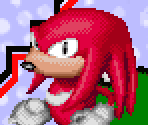 Knuckles the Echidna - Retro Sonic
