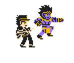 Jotaro Kujo [Star Platinum] (8-Bit) - JoJo's Bizarre Adventure Customs