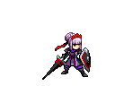 Combo Saint Spearman - Evil Purple - Senran no Samurai Kingdom (JPN)