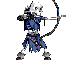 Blue Skeleton Archer - Final Sky / Cross Summoner
