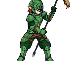 Wood Elf Spearman - Final Sky / Cross Summoner