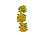 Pokey (Super Mario Bros. 1 NES-Style) - Mario Customs