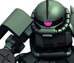 Zaku II (Commander Type) - SD Gundam G Generation Genesis