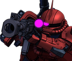 Char's Zaku II (Origin version) - SD Gundam G Generation Genesis