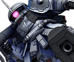 Shin Matsunaga's Zaku II High Mobility Type - SD Gundam G Generation Genesis