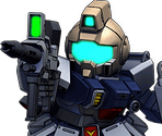 Gundam Ground Type (GM Head) - SD Gundam G Generation Genesis