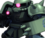 Zaku II (Midnight Fenrir) - SD Gundam G Generation Genesis