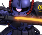 Action Zaku Mallet Custom - SD Gundam G Generation Genesis